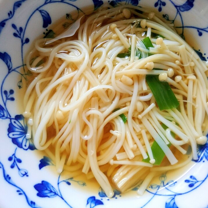 残ったそうめんで✡️にゅうめん